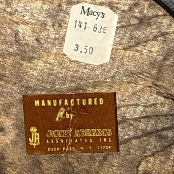 Vintage Jerry Abrams Clipper Ship Wall Plaque Nautical Decor Ceramic Tile & Wood - Picture 4 of 7